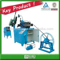 Corrugated spiral post tension duct making machine